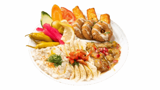 24- Falafel und Halloumi